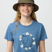 Maglietta da donna Fjällräven Fjällblomster Fox T-shirt W