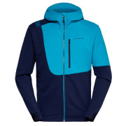 Felpa da uomo La Sportiva Mood Hoody M blu scuro Deep Sea/Tropic Blue