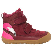 Stivali invernali per bambini Viking Outdoor Footwear Alv Barefoot Paw Warm WP 2V Burgundy rosso scuro Burgundy