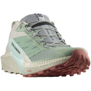 Scarpe da corsa da donna Salomon Sense Ride 5 verde chiaro Lily Pad / Rainy Day / Bleached Aqua