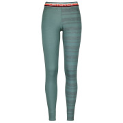 Mutande sportive da donna Ortovox 185 Rock'N'Wool Long Pants W grigio arctic grey