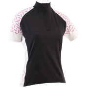 Maglia da ciclismo per donna Axon Nippon D nero/bianco