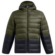 Giacca da uomo Under Armour Legend Down Hooded Jacket verde/nero GRN