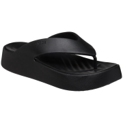 Infradito da donna Crocs Getaway Platform Flip nero Black