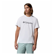 Maglietta da uomo Columbia CSC Basic Logo™ Tee bianco White, Gem Columbia