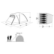 Tenda da trekking Outwell Cloud 5