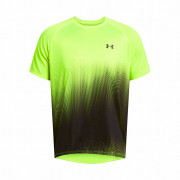 Maglietta funzionale da uomo Under Armour Tech Fade SS giallo/nero HighVisYellow/Black