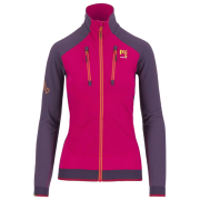 Felpa tecnica da donna Karpos Alagna Evo W Jacket rosa/viola Granita/Grape