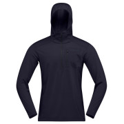 Felpa funzionale da uomo Norrona falketind warm1 Hood nero Caviar Black