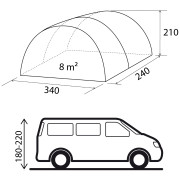 Tenda per minibus Brunner Beyond