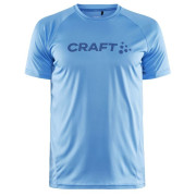 Maglietta da uomo Craft CORE Unify Logo azzurro