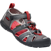 Sandali da bambino Keen Seacamp II CNX K grigio/rosso magnet/drizzle