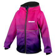 Giacca softshell per bambini WAMU Mozaika purple rosa/porpora