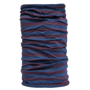 Foulard multifunzionale Sensor Merino Air blu/rosso Blue/BurgundyStripes