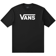 Maglietta da uomo Vans Classic Drop V SS Crew Tee-B nero Black/White