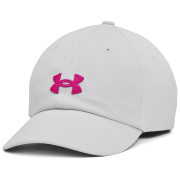 Cappello da donna Under Armour UA Blitzing Adj grigio/rosa HaloGray/AstroPink