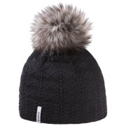 Cappello in merino lavorato a maglia Kama A109 nero Black