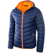 Giacca da uomo Hi-Tec Salrin blu scuro EveningBlue/GrenadineOrange