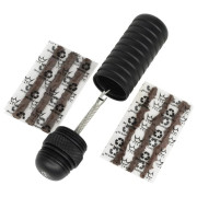 Kit di riparazione Peaty´s Holeshot Tubeless Puncture Plugger nero black