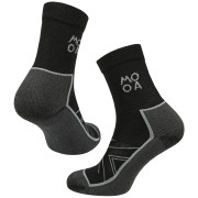 Calze MOOA Merino Adventure nero Black
