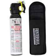 Spruzzo Sabre Frontiersman Bear Spray With Belt Holster