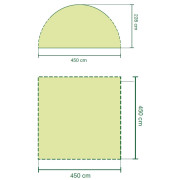 Gazebo festa Coleman Event Shelter Pro XL