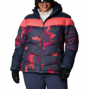 Giacca invernale da donna Columbia Abbott Peak Insulated Jacket blu/rosa Nocturnal Lookup, Nocturnal, Neon Sun