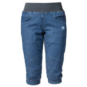 Pantaloni a 3/4 da donna Rafiki Chain Capri blu denim