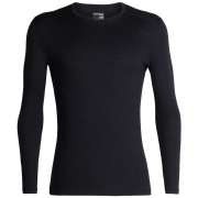 Maglietta da uomo Icebreaker Mens 200 Oasis LS Crewe nero Black