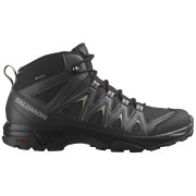 Scarpe da trekking da uomo Salomon X Braze Mid Gore-Tex nero/grigio Black / Phantom / Vintage Khaki