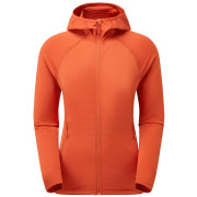 Felpa tecnica da donna Montane Protium Lite Hoodie arancione SAFFRON RED