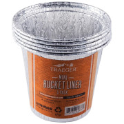 Supplemento alla griglia Traeger MINI BUCKET LINER - 5 PACK argento