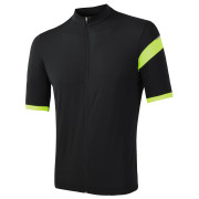 Maglia da ciclismo da uomo Sensor Cyklo Classic nero Black/ReflexYellow