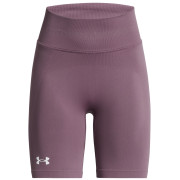 Pantaloncini da donna Under Armour Train Seamless Short viola Misty Purple / / White