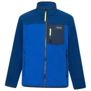 Felpa sportiva per bambini Regatta Junior Frankie Warm Fleece Aviator Blue blu scuro Aviator Blue Olympian Blue