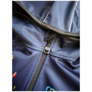Giacca softshell per bambini WAMU Dark Purple