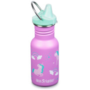 Bottiglia per bambini Klean Kanteen Classic Sippy 355 ml rosa