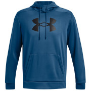 Felpa da uomo Under Armour Armour Fleece Big Logo HD blu Varsity Blue / / Black