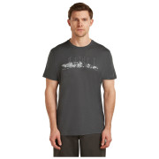 Maglietta da uomo Icebreaker Men Merino 150 Tech Lite SS Tee The Peaks