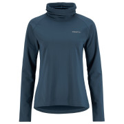 Felpa tecnica da donna Craft Gain Thermal Funnelneck W blu Blue
