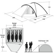 Tenda da trekking Outwell Cloud 4