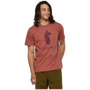 Maglietta da uomo Cotopaxi M'S Cotopaxi Llama T-Shirt marrone Nutmeg