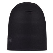 Cappello sotto il casco Buff Ecostretch Beanie nero Solid Black