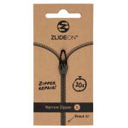 Cerniera di ricambio ZlideOn Opravný jezdec pro úzké zipy - S nero black
