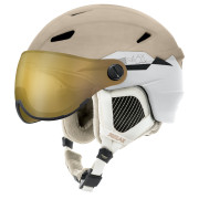 Casco da sci Relax Stealth 2022 beige Beige