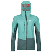 Giacca softshell da donna Ortovox Mesola Jacket W azzurro ice waterfall