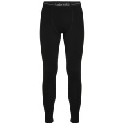Pantaloni termici da uomo Icebreaker Men 300 MerinoFine™ Polar Leggings nero Black