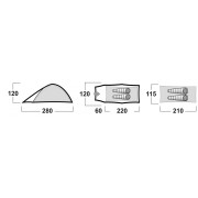 Tenda ultraleggera Husky Sawaj Ultra 2