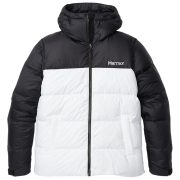 Giacca da donna Marmot Guides Down Hoody 2022 bianco/nero White/Black