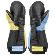 Guanti da sci per bambini Leki Little Swtch Zero Mitt Long black-light blue